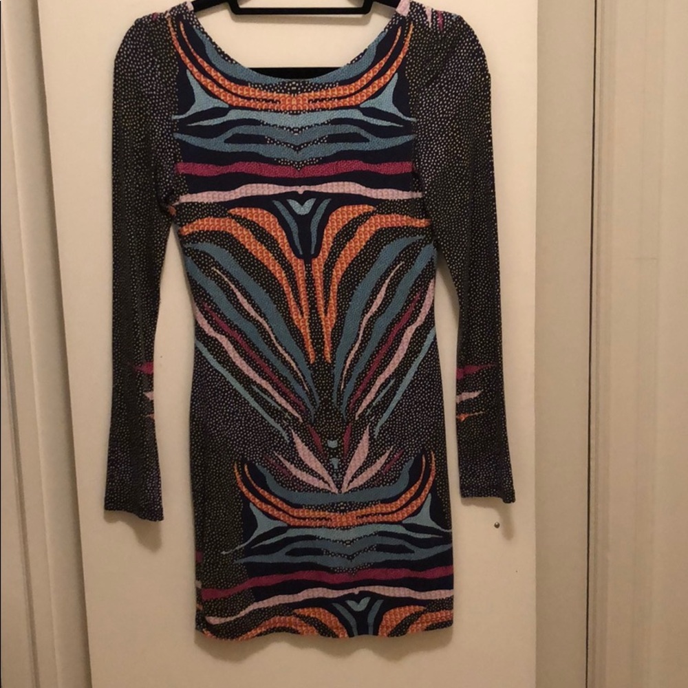 Mara Hoffman multicolor open back dress